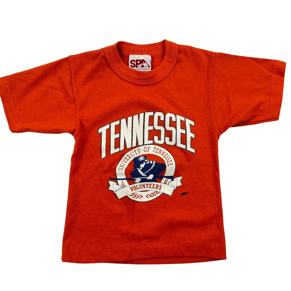 Vintage University Tennessee Volunteers Kids Toddler 2T T‑Shirt Single Stitch